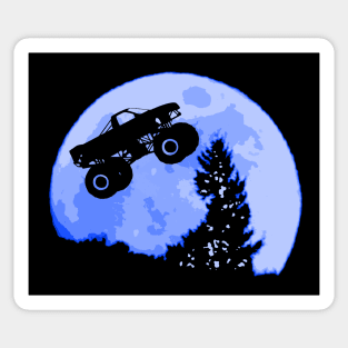 Monster Moon Sticker